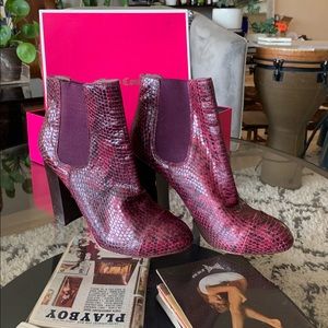 Juicy Couture Snakeskin Boots
